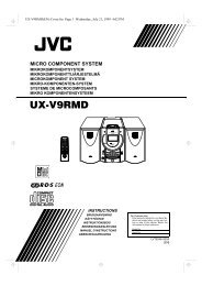 UX-V9RMD - JVC