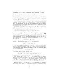 Fermat's Two-Square Theorem and Gaussian Primes