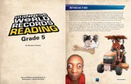 Guinness World Records® Reading Sampler