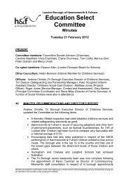 Education Select Committee - Meetings, agendas and minutes