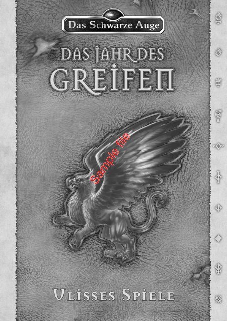 Das Jahr des Greifen - Ulisses Spiele