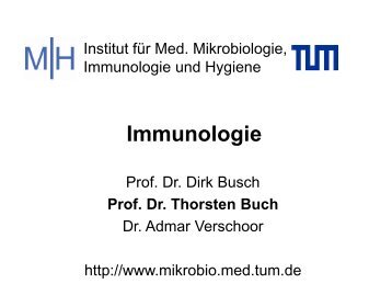 Immunologie - TUM