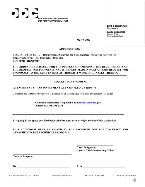 Title - DDC Document Exchange - NYC.gov