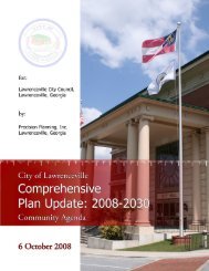 City of Lawrenceville Comprehensive Plan Steering Committee