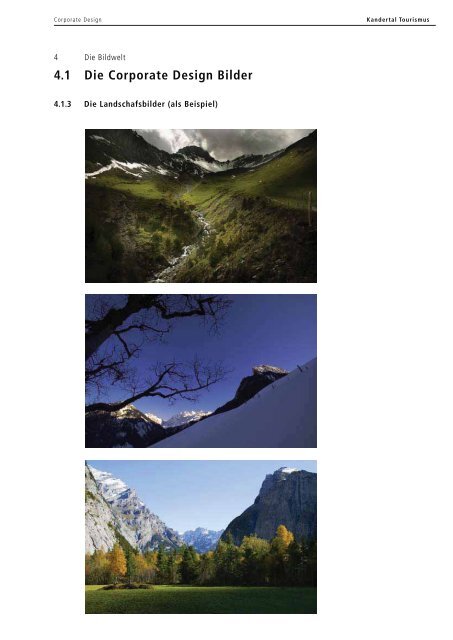 CD Manual - Extranet Kandertal Tourismus