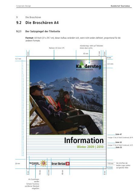 CD Manual - Extranet Kandertal Tourismus