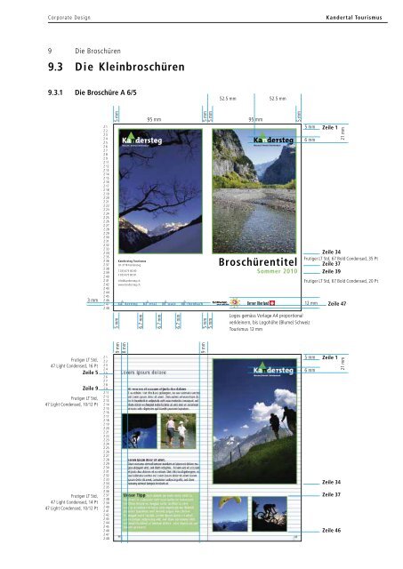 CD Manual - Extranet Kandertal Tourismus