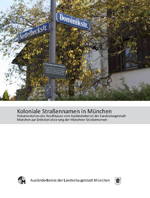 koloniale Straßennamen in München - muc - postkolonial.net