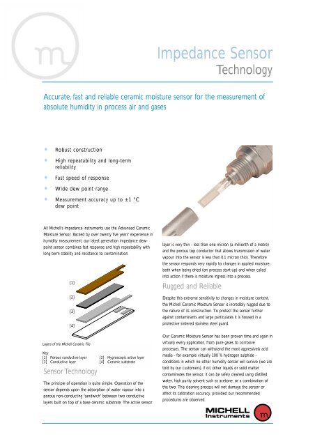 Moisture Sensor for the Measurement of Absolute ... - ICEWeb