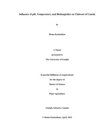 Hema Kasinathan Thesis May 1 2012.pdf - Atrium - University of ...
