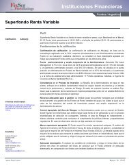 Superfondo Renta Variable - Banco Santander RÃ­o
