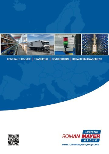 Roman Mayer Logistik Group Broschüre - B4B Schwaben