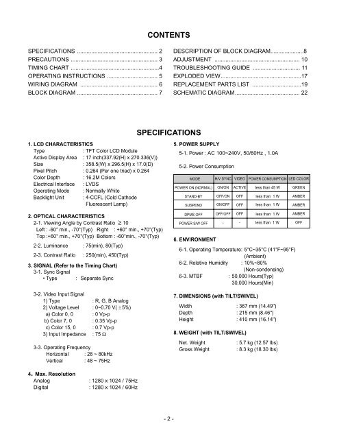 COLOR MONITOR SERVICE MANUAL