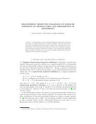 TRANSVERSELY PROJECTIVE FOLIATIONS ON SURFACES - IMPA