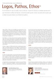 Logos, Pathos, Ethos(1) - revista iese.