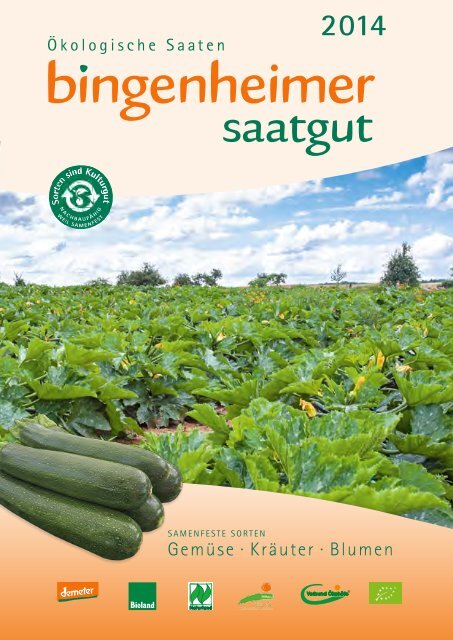 Deutschsprachiger Katalog 2014 - Bingenheimer Saatgut AG