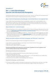 Übungen zum europass Sprachenpass (PDF)