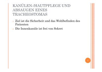 Kanülen-/Hautpflege und Absaugen eines ... - Spital Netz Bern