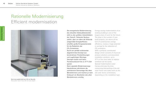 Systeme zum Energie sparen und Energie ... - Intus Windows