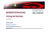 INFRAROTSTRAHLUNG Vortrag bei Sentiotec - Abatec