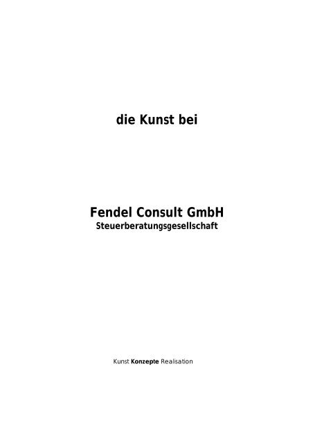 Konkrete Kunst der 80er und 90er Jahre - FENDEL CONSULT ...