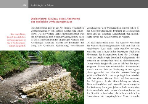 Jahresbericht 2012 - Archäologie Baselland - Kanton Basel ...