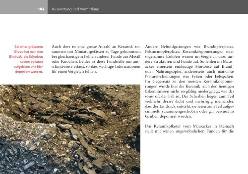 Jahresbericht 2012 - Archäologie Baselland - Kanton Basel ...