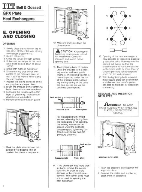 Bell & Gossett Heat Exchangers - Department of Chemical ...