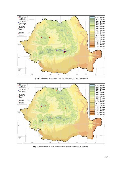 The Hornwort and Liverwort Atlas of Romania