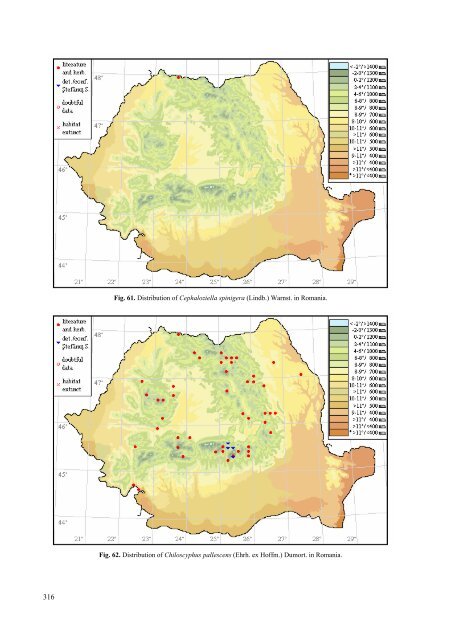 The Hornwort and Liverwort Atlas of Romania