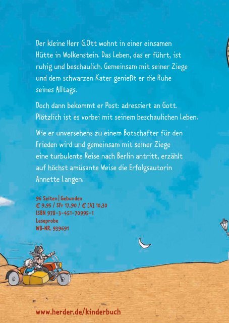 Der kleine Herr G.Ott - Annette Langen