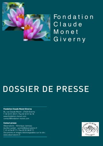 dossier de presse - AcadÃ©mie des Beaux-Arts de l'Institut de France