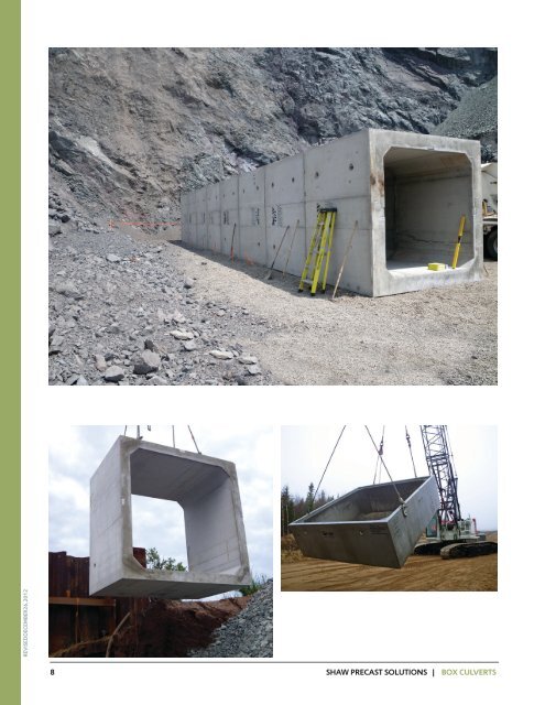 box culverts product guide - Shaw Precast Solutions