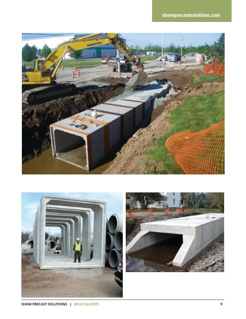 box culverts product guide - Shaw Precast Solutions