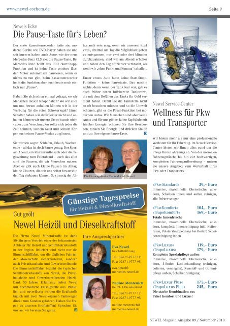 -Magazin - Autohaus Newel GmbH
