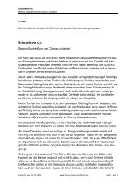 Baronin Sophie Koch von Clanner: Erlebnisbericht - Bruno Gröning ...