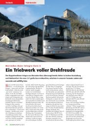 Mercedes-Benz Integro Euro 6 - Busmagazin