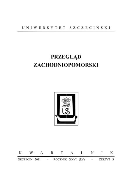 Pobierz cały numer w wersji PDF. - Przegląd Zachodniopomorski