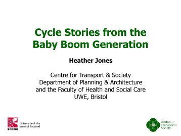 Cycle stories from the baby boom generation