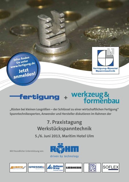 SPANNENDE PERSPEKTIVEN - Werkzeug und Formenbau