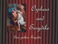 Orpheus und Eurydike - Archiv