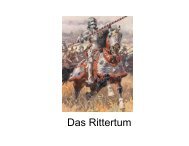 D Ritt t as Rittertum - Germanistik