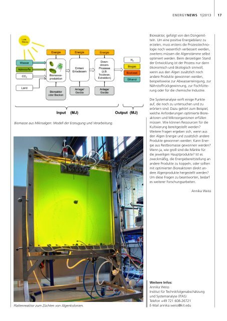 Download Energy News 1-2013 (PDF) - bioliq