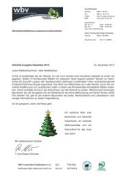 Flyer Holzblitz Dezember 2013 - Waldbesitzervereinigung Lichtenfels