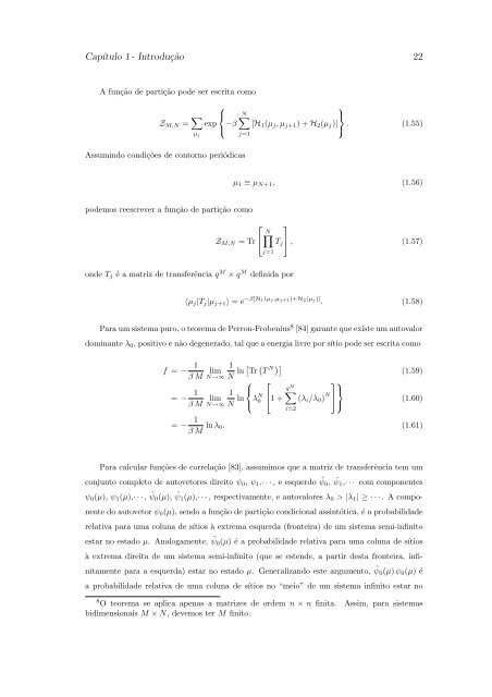 Estudo de Propriedades Cr´ıticas de Sistemas de Spin de Ising ...