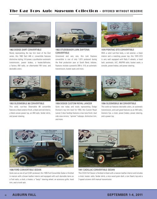 Auction Catalog - Auctions America