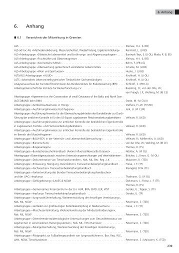 6. Anhang - Niedersächsisches Landesamt für Verbraucherschutz ...