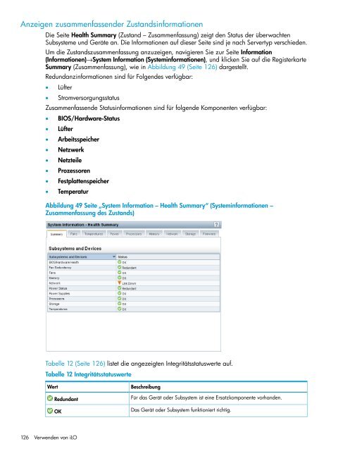 HP iLO 4 Benutzerhandbuch - Hewlett Packard