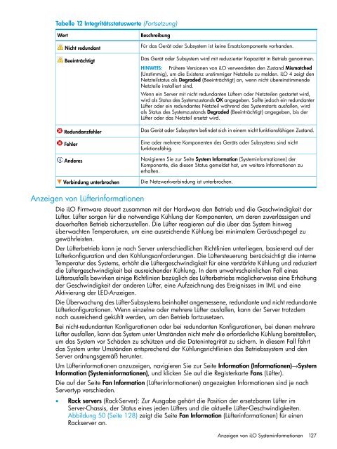 HP iLO 4 Benutzerhandbuch - Hewlett Packard