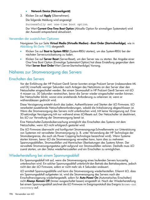 HP iLO 4 Benutzerhandbuch - Hewlett Packard